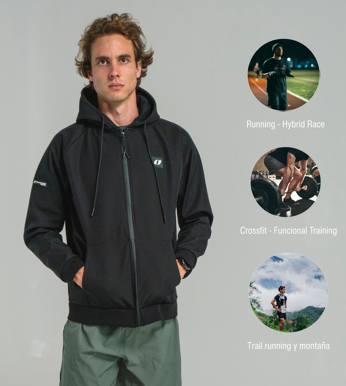 Softshell Hybrid Performance Negro