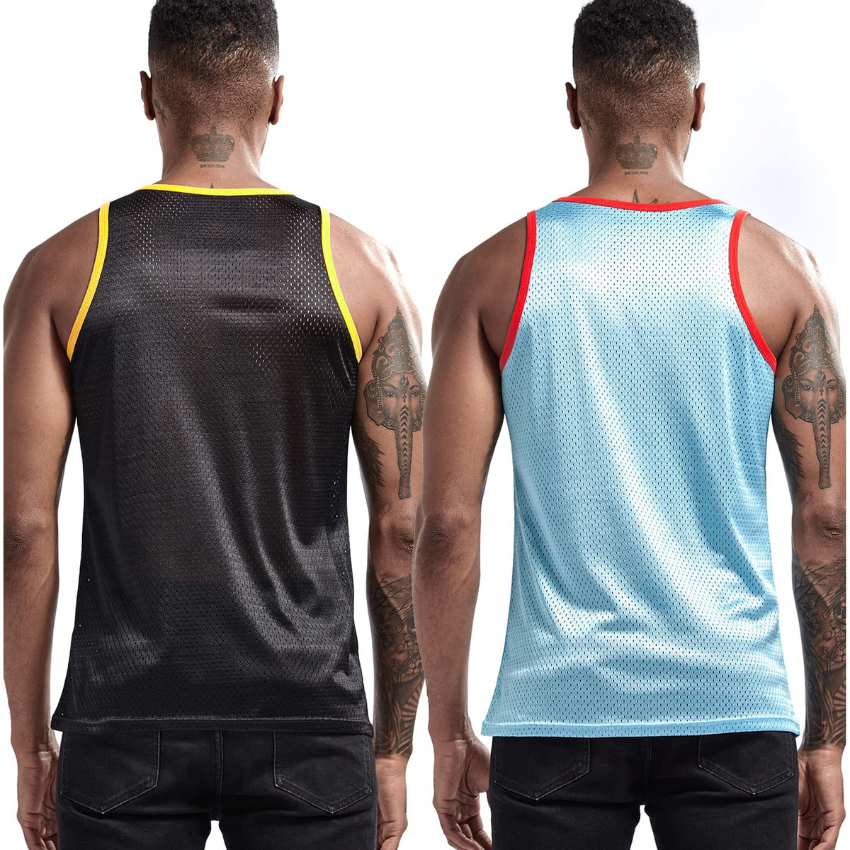 Camiseta de tirantes técnica de malla transpirable