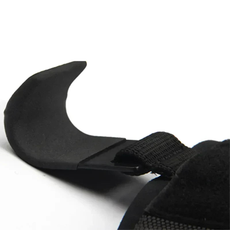 PowerLift Hook Grips with Wrist Wraps & Hand-Bar Straps-3