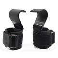 PowerLift Hook Grips with Wrist Wraps & Hand-Bar Straps-0